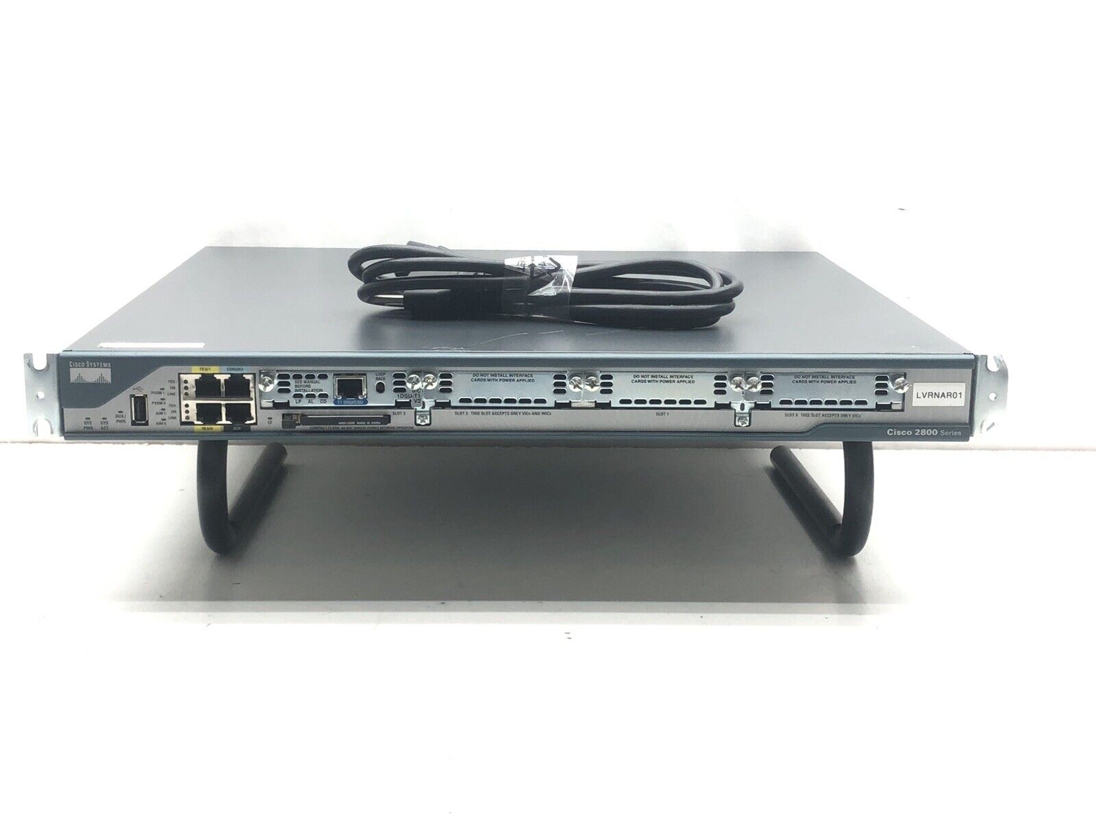 CISCO 2800 Series 2801 Integrated Services Router w/64MB Flash, VWIC2-2MFT-T1-E1