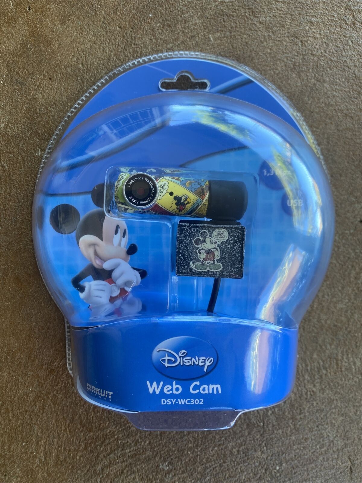 Cirkuit Planet Disney Webcam DSY-WC302 USB NEW SEALED OLD STOCK MICKEY MOUSE