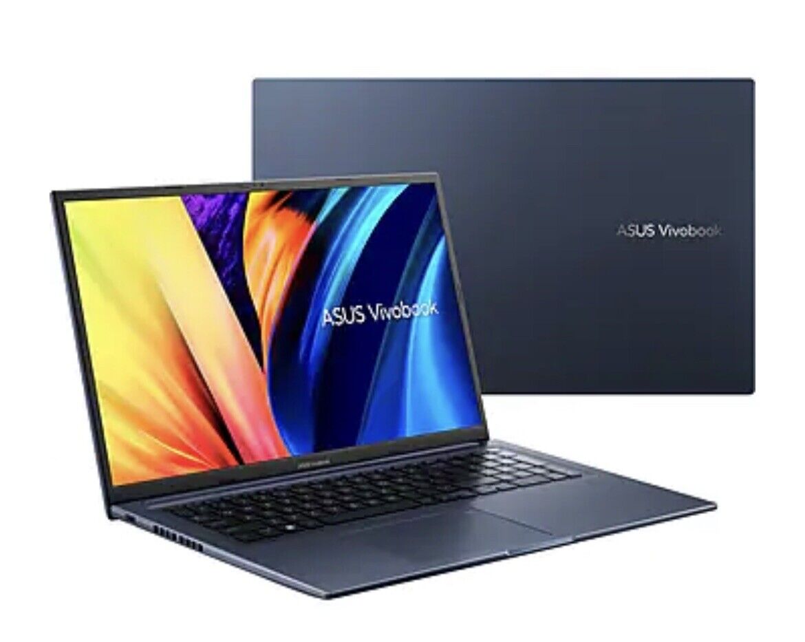 Asus VivoBook 17 FHD Laptop, Core i3-1220P, 8GB, 512GB SSD, Windows 11