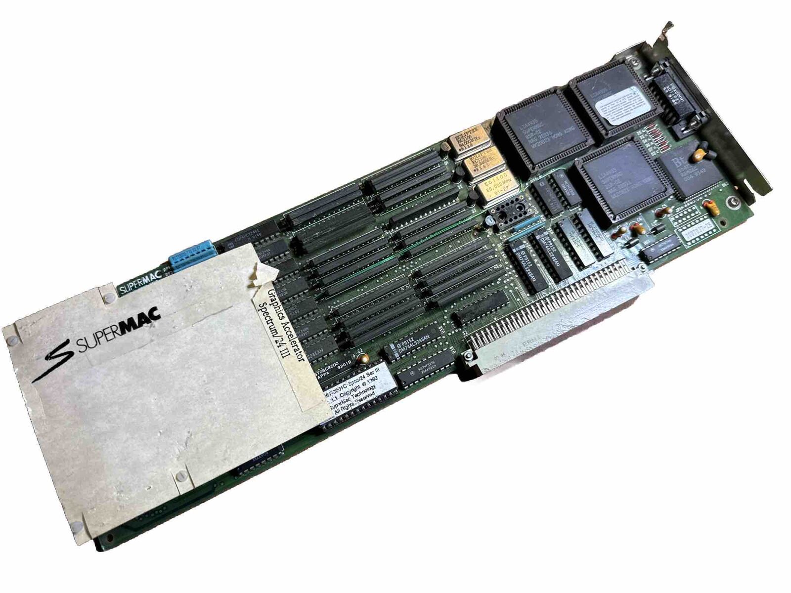 RARE SuperMac Technology Graphics Accelerator Spectrum/24 III S/N E 300332