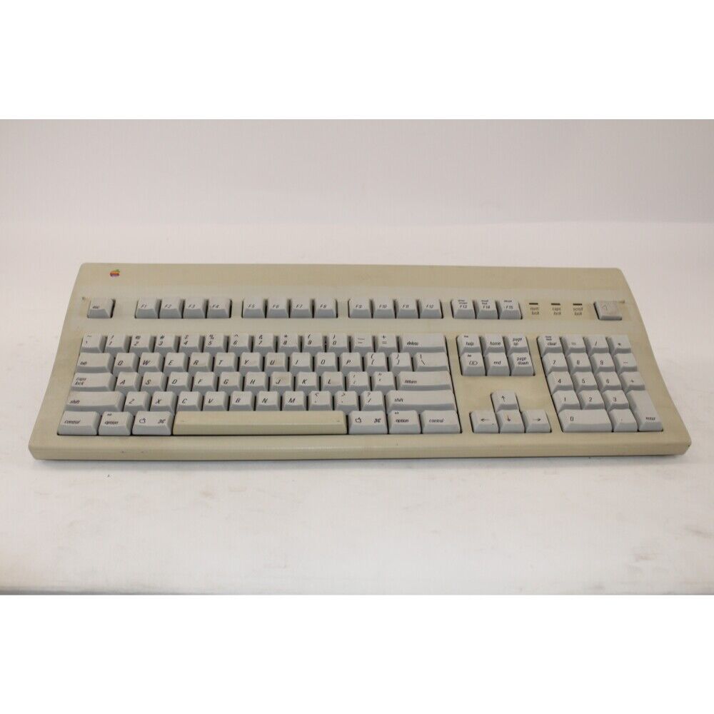 Vintage Original Apple Extended Keyboard II - M3501 - Untested - As Is