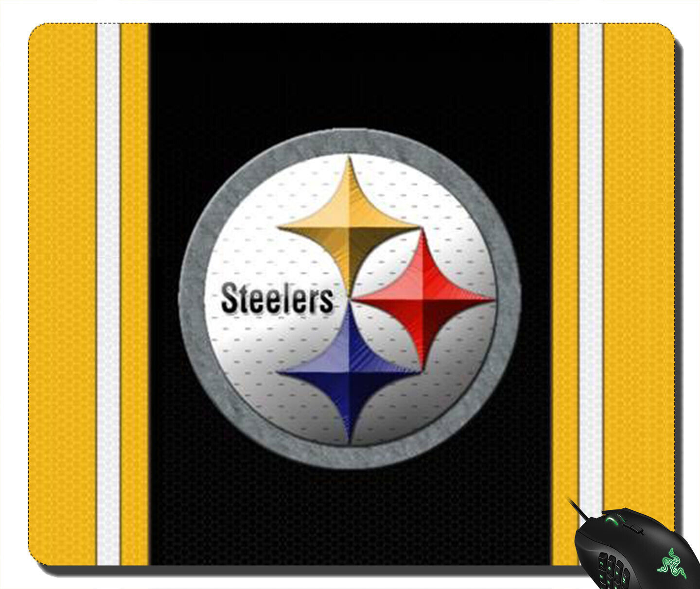 Pittsburgh Steelers mousepad lock edge