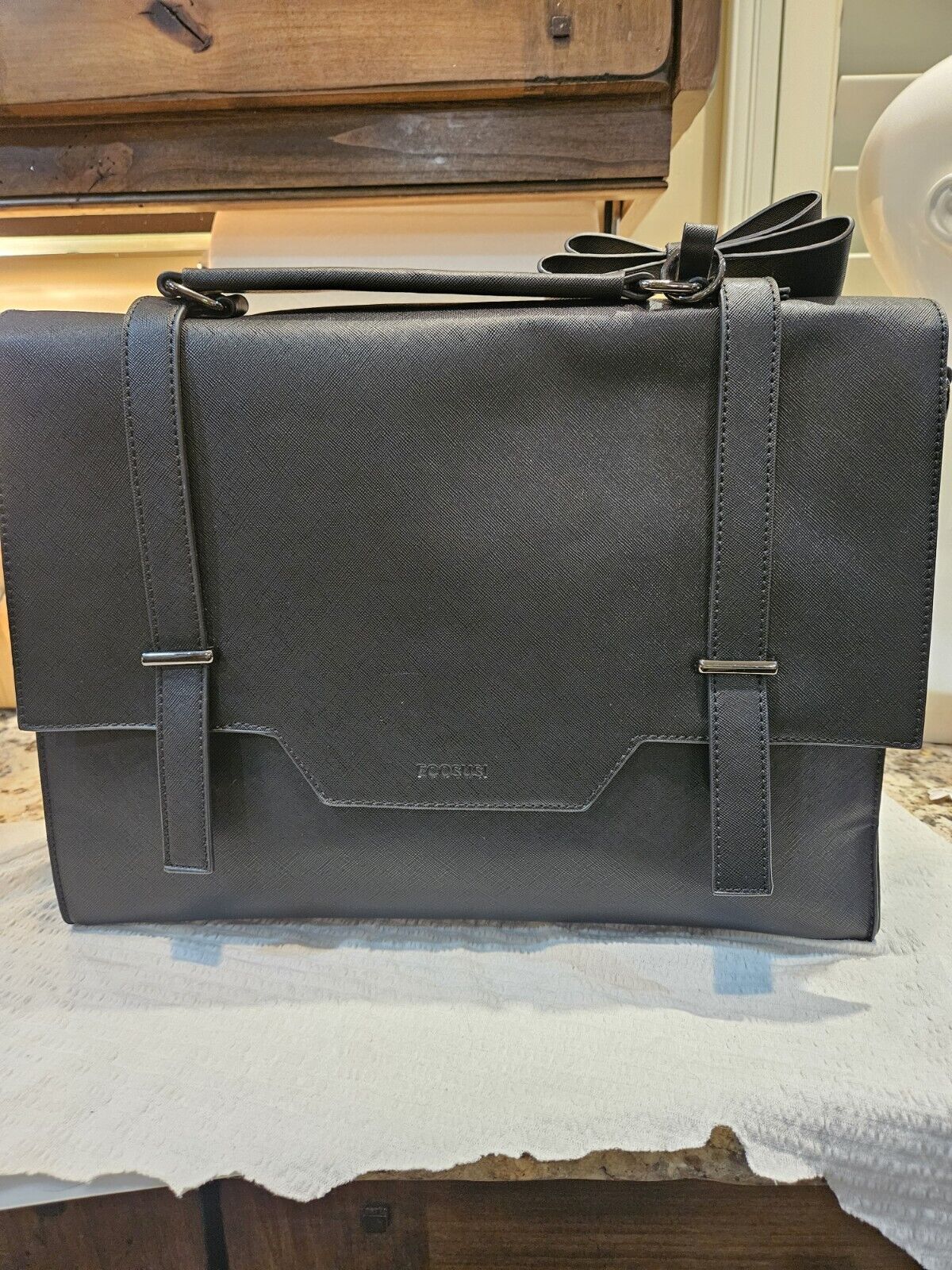 ECOSUSI Laptop Messenger Bag Women Briefcase 15.6 Inch Laptop Satchel Handbagsmp
