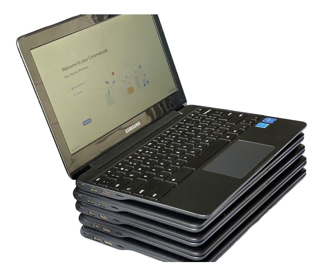 LOT OF 10  Samsung Chromebook 3 ‎XE500C13 11.6'' (16GB SSD Intel Celeron N3050