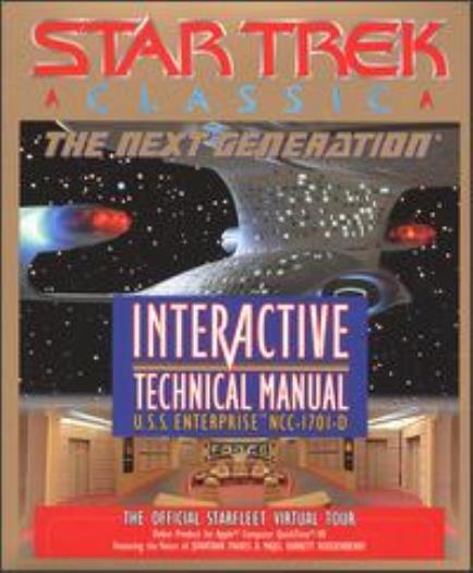 Star Trek Next Generation Technical Manual MAC CD guided tour explore starfleet