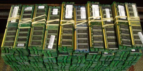 Lot of 100 1GB Mixed DDR1 PC3200 PC2700 Desktop PC Memory for Dell HP IBM TESTED