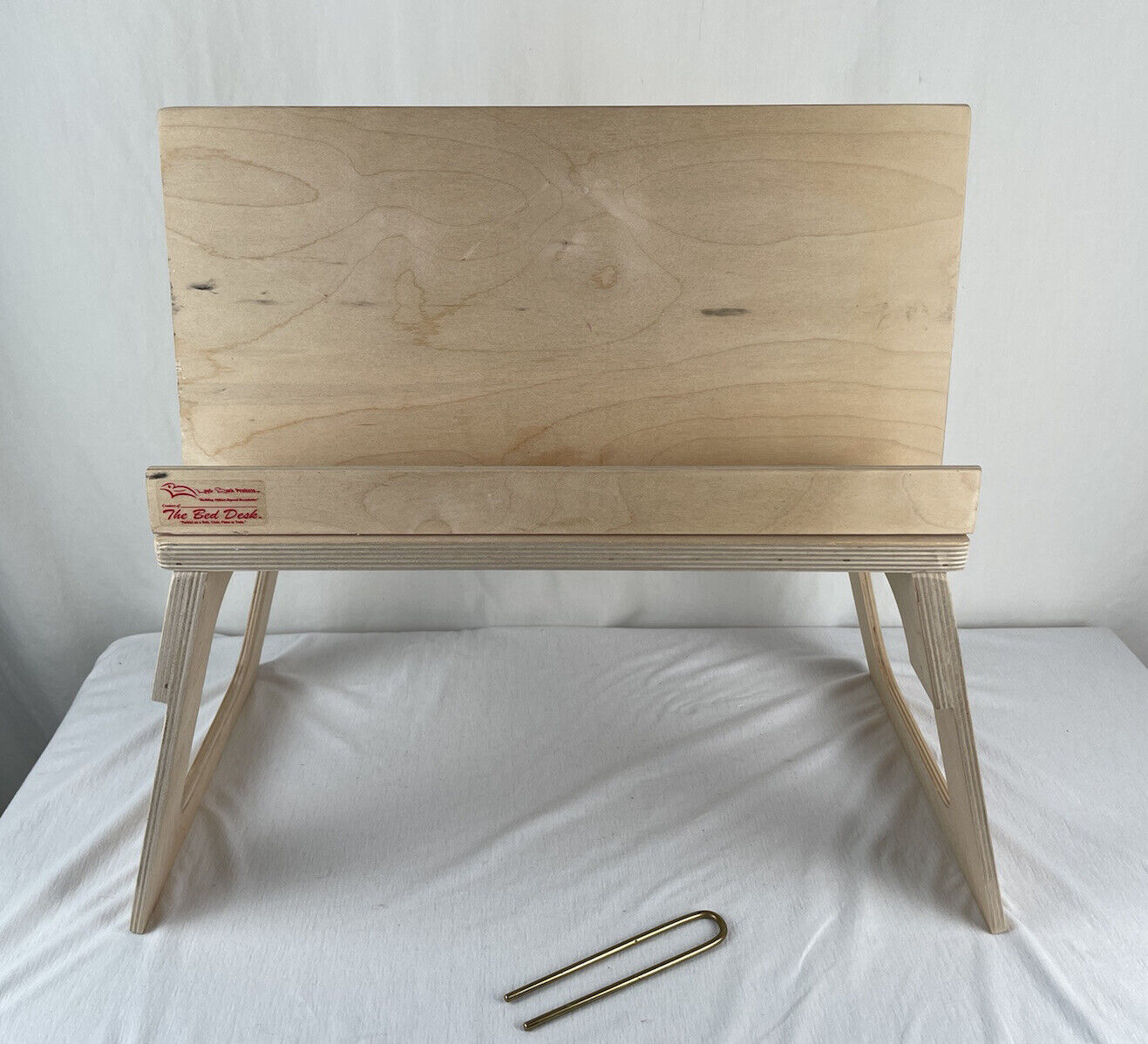 The Bed Desk by Layd Back Products 5 Positions 21+ Uses Birch Wood Made in USA
