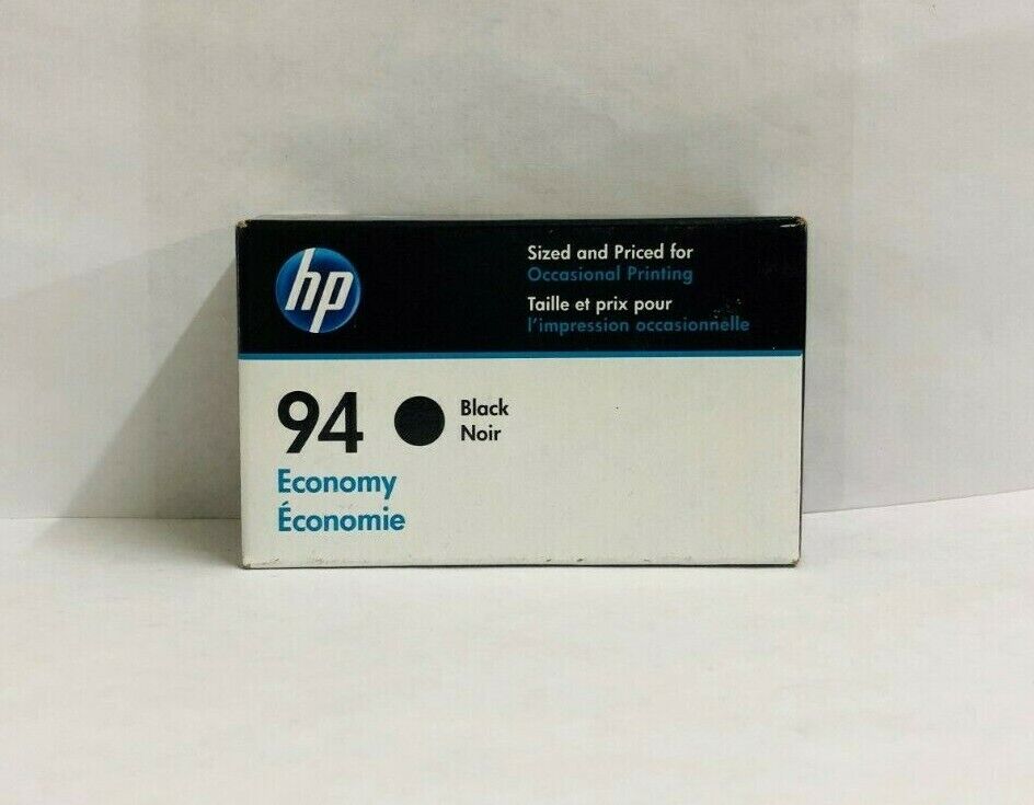 HP Genuine 94 Economy Black Ink Cartridge In Box Exp 11/2019 (D8J34AN)