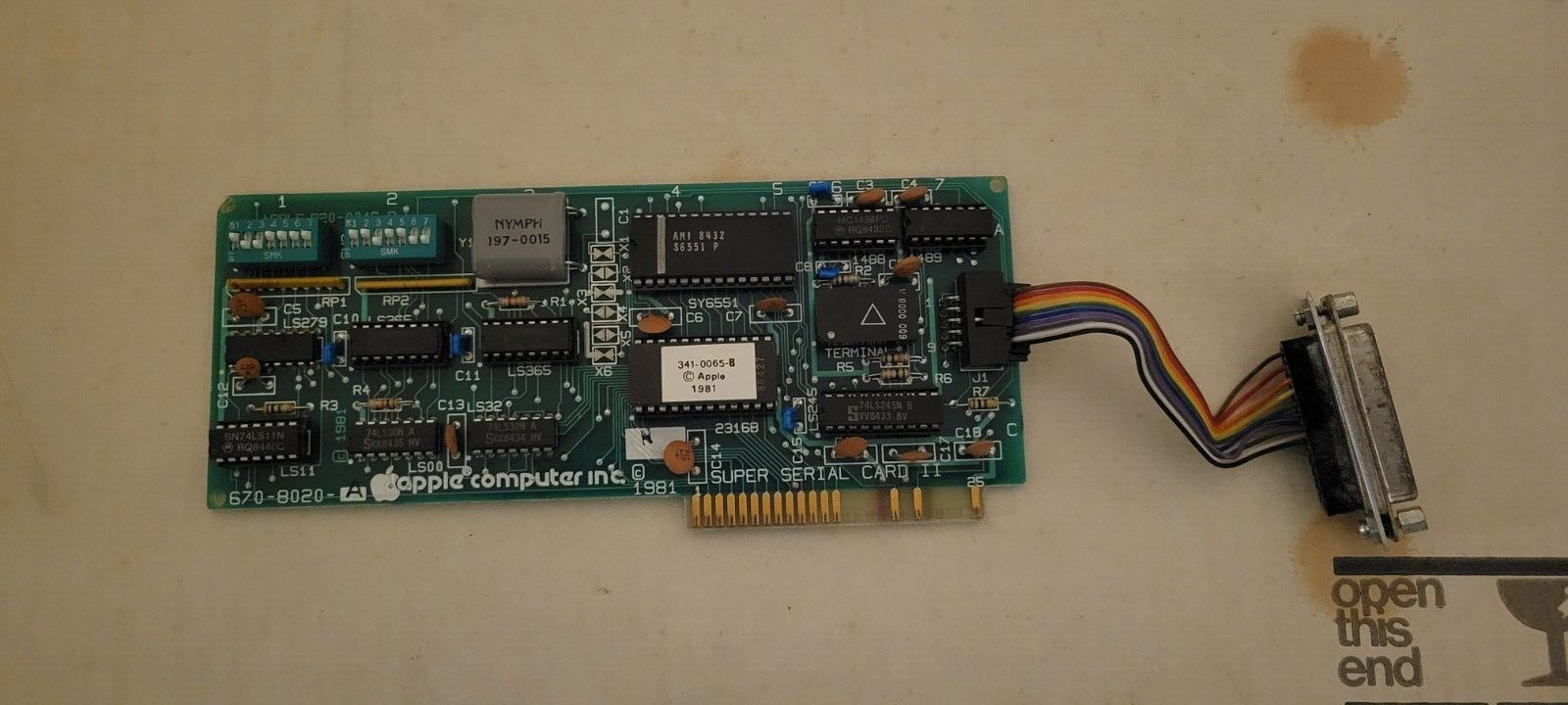 Apple Super Serial Card for Apple II/IIe - Tested Working
