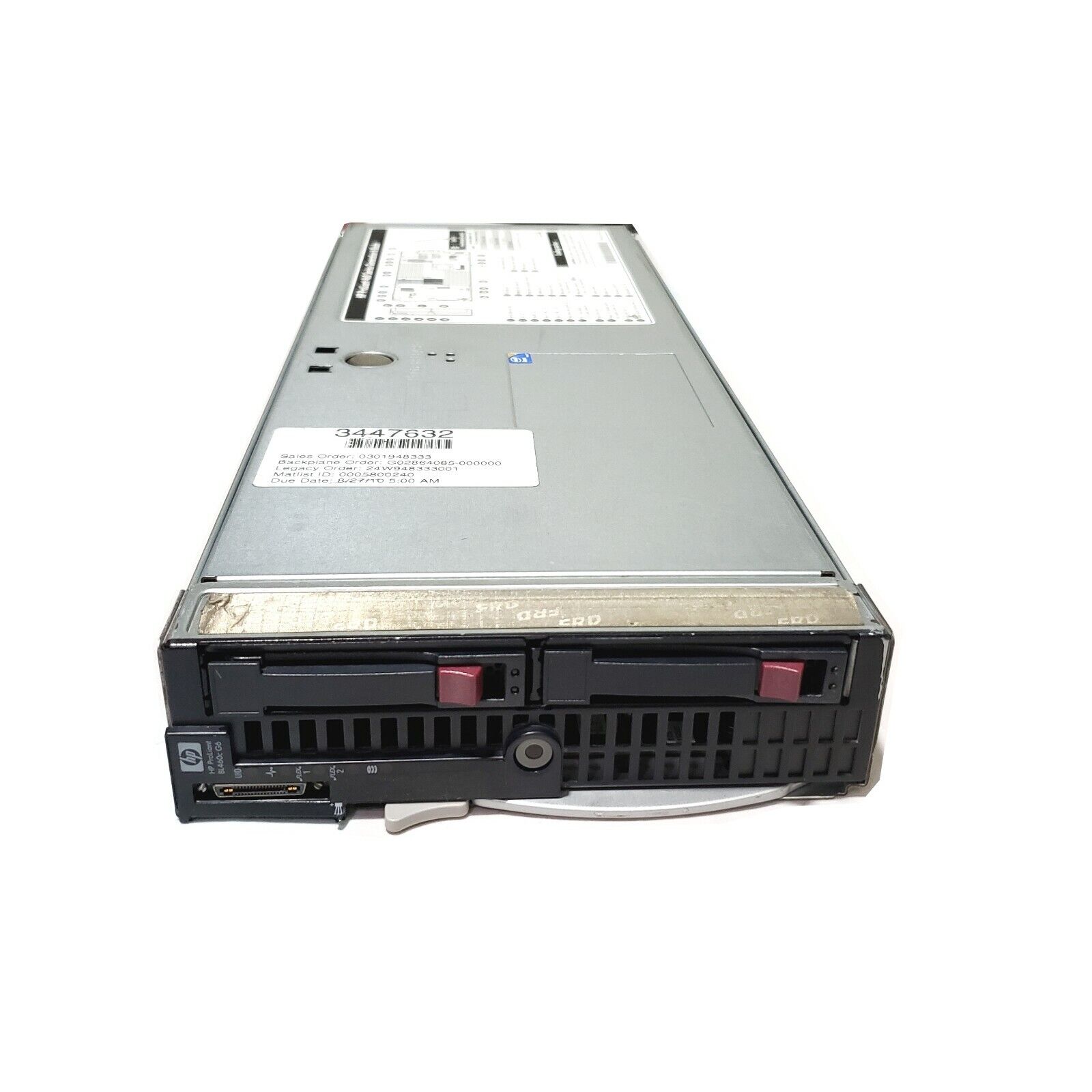 HP ProLiant BL460c G6 Barebones Blade Server for C3000 C7000 (507864-B21)