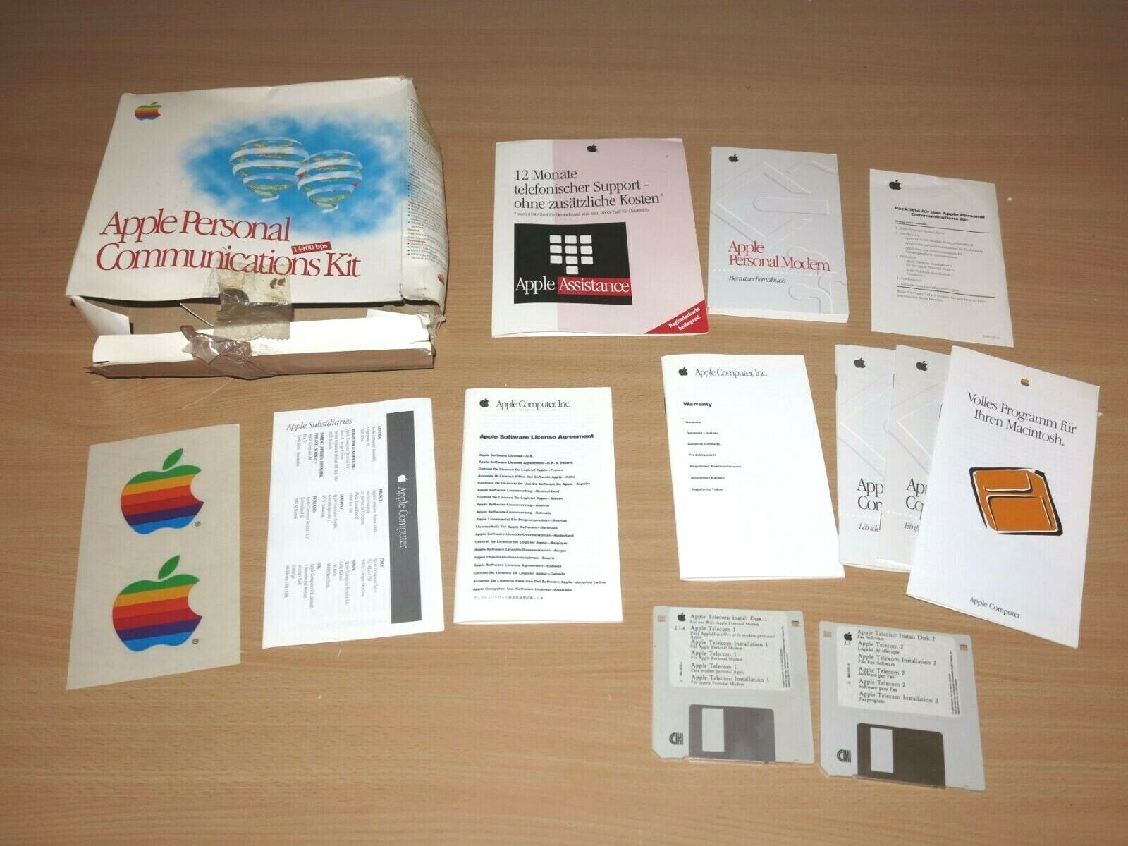 Apple PERSONAL COMMUNICATIONS KIT Vintage Unkomplett 1995 Like New