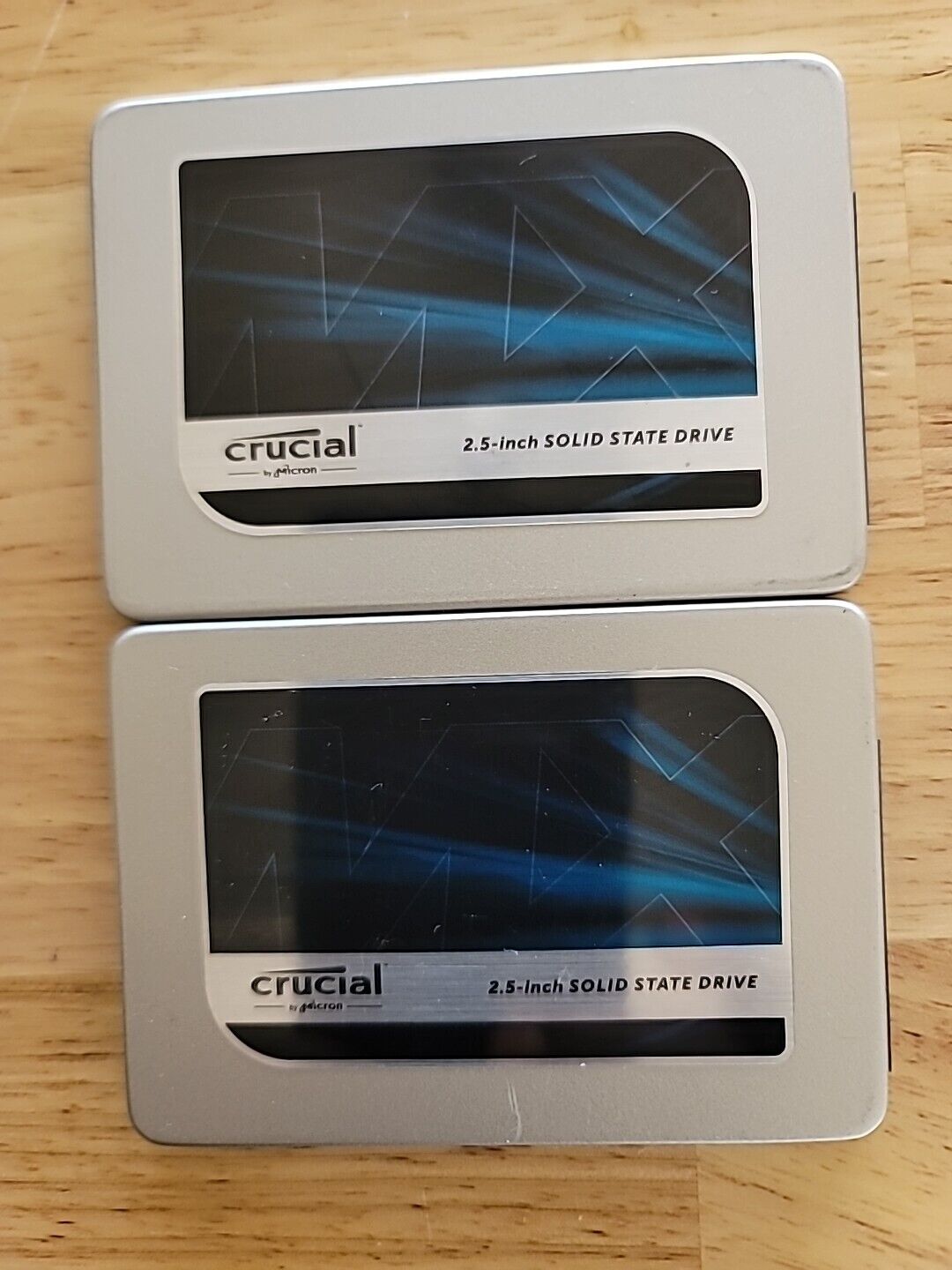Lot Of 2 Crucial MX300 275GB 2.5