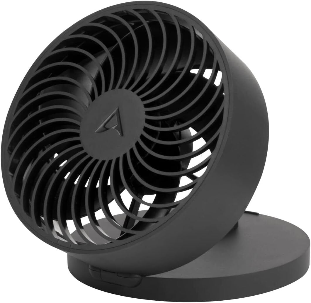 ARCTIC Summair Plus Foldable table fan integrated rechargeable battery - Black