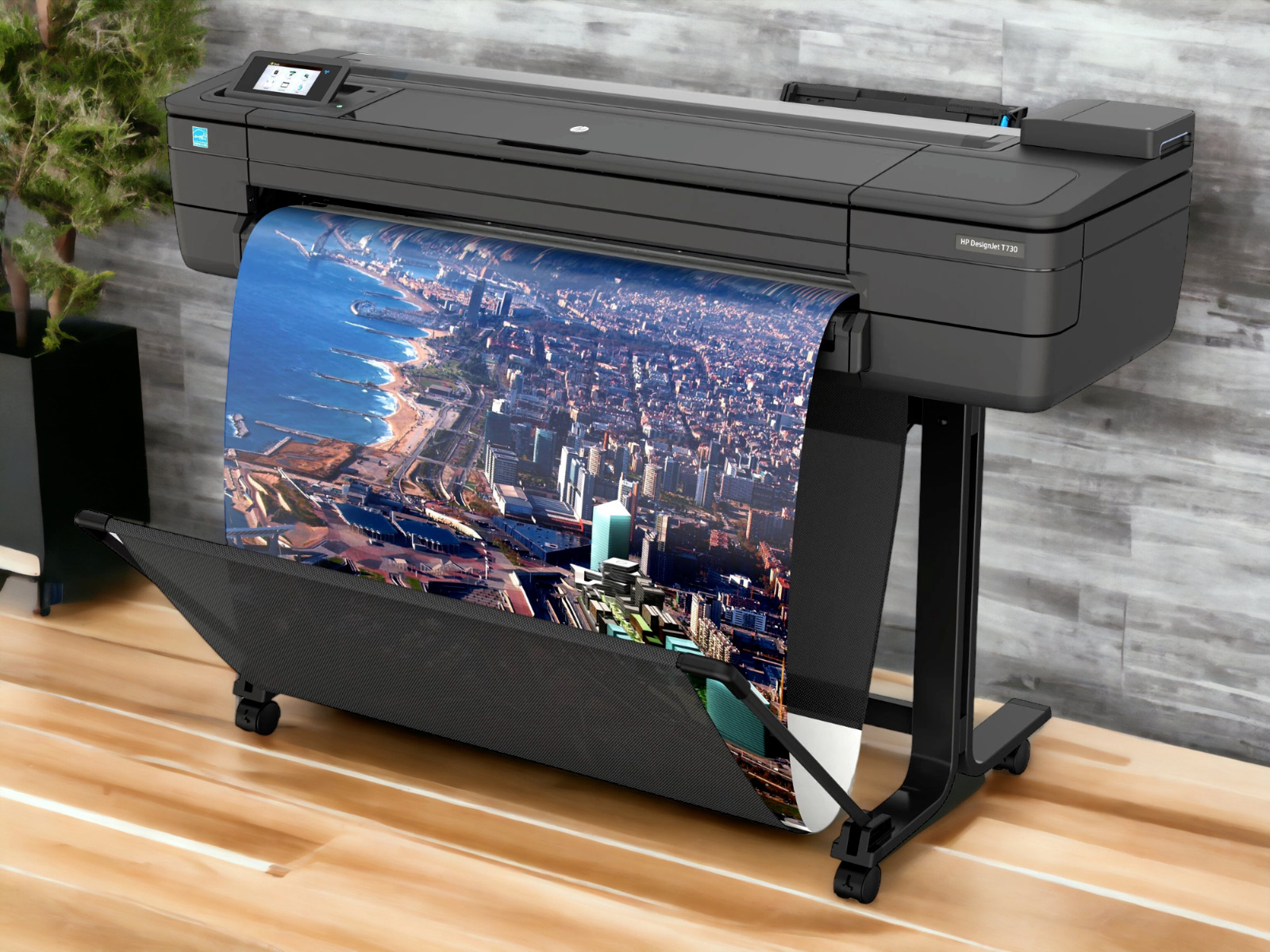 HP DesignJet T730 Printer Plotter 36\