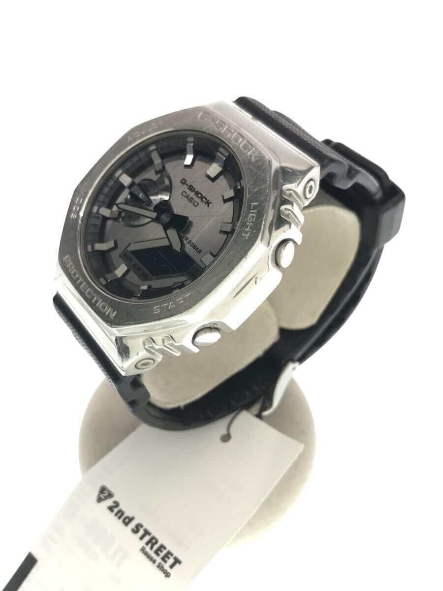CASIO G-SHOCK Quartz GM-2100-1AJF Men's Watch Metal Covered LED Light Black