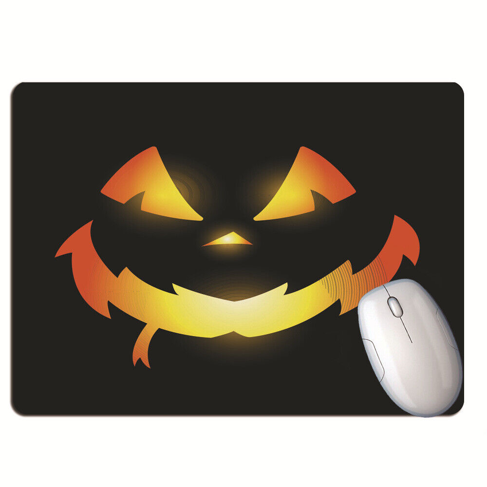 Halloween Decoration Mouse Pad 24*20cm Rubber Smooth Game Use Non-slip Mouse Mat