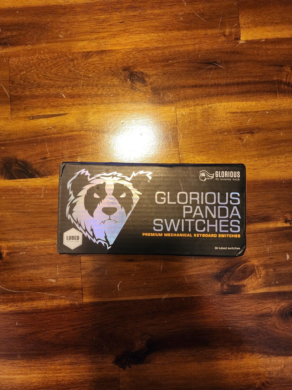 Glorious Panda Switch 36 Lubed Switches Premium Mechanical Keyboard Switches
