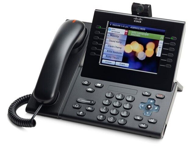 New In Box Cisco CP-9971-C-CAM-K9 Unified IP Phone - Black