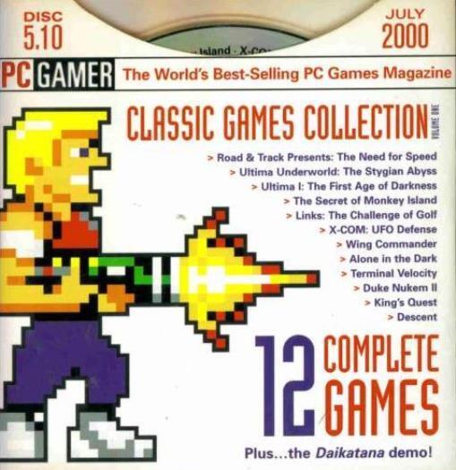 Classic Games Collection PC CD 12 games Ultima 1 Need for Speed 1 Duke Nukem II