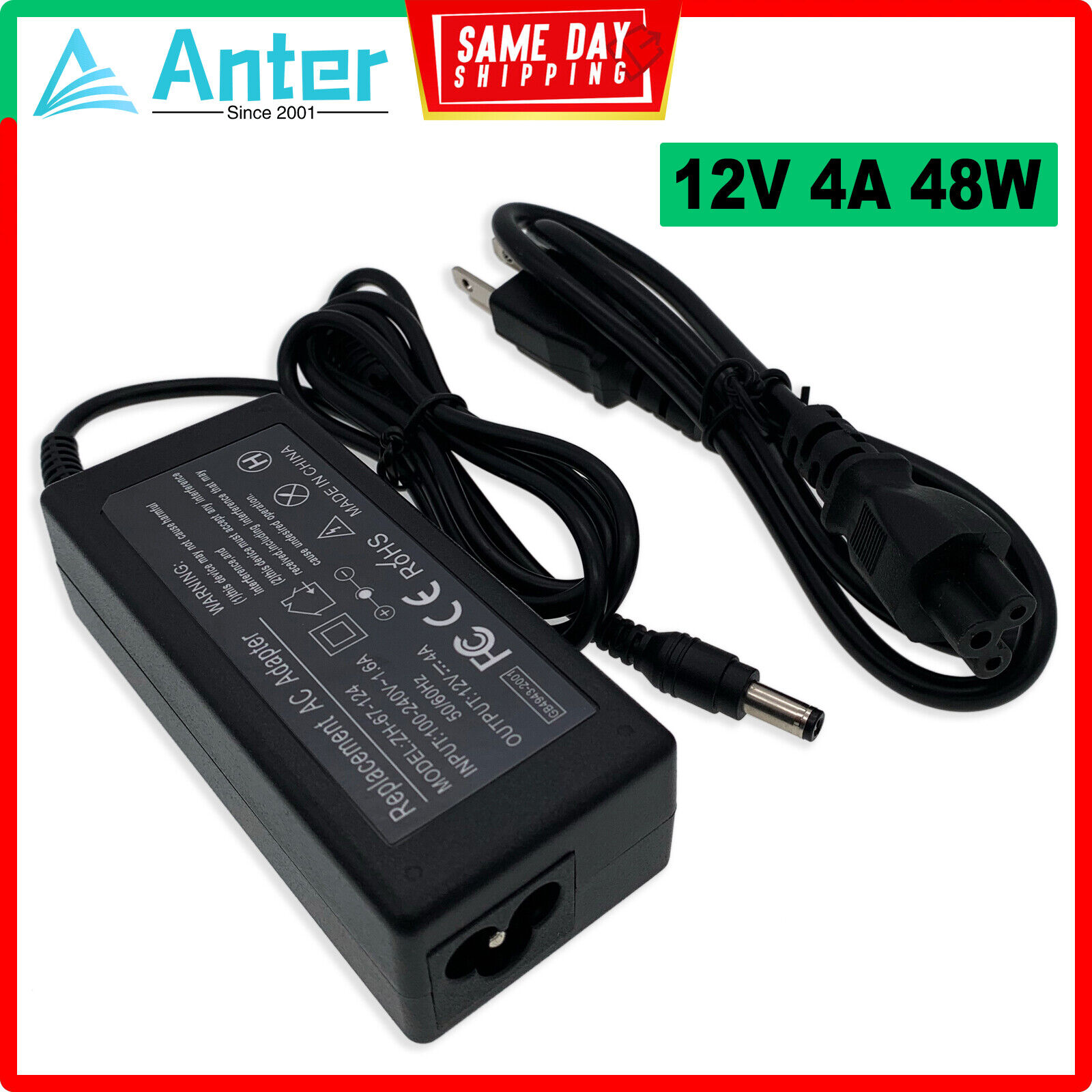 AC Adapter Power For Gateway FPD1510 FPD1520 FPD1530 15\