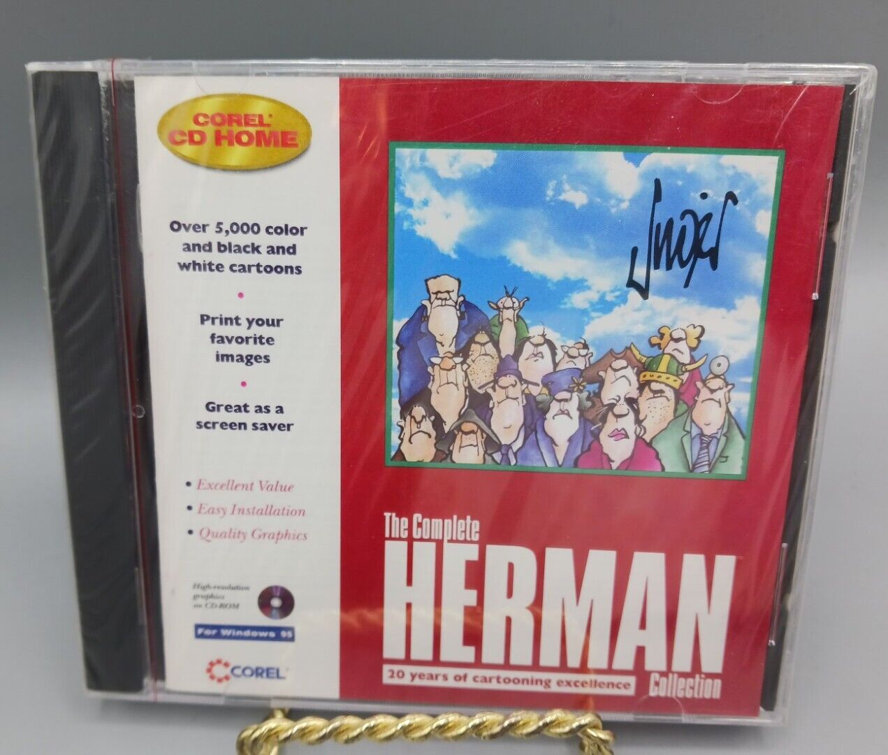 New Rare Sealed The Complete Herman Collection (PC CD ROM)