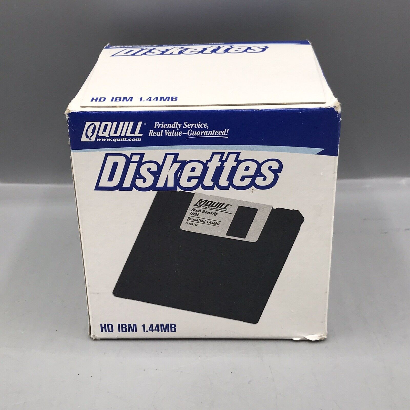 Quill Diskettes HD IBM 1.44 MB Lot Of 25 Formatted Brand New Sealed Floppy VTG