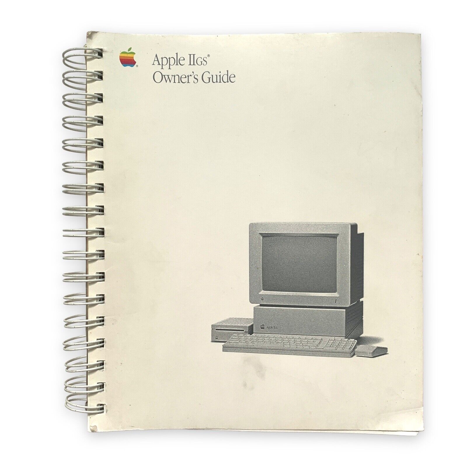 Apple IIgs Owner’s Guide Manual VTG 1988 II gs ..