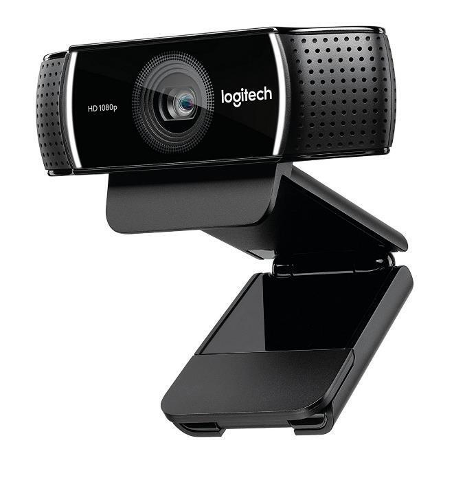 Logitech C922x Pro Stream Webcam 1080p HD Camera Streaming Recording 60 FPS