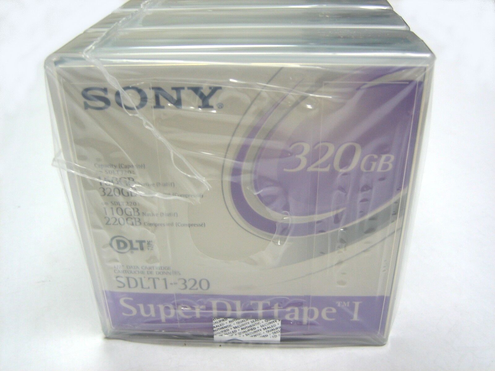 3 New SONY SDLT1-320 Super Data Cartridge 160/320GB Super DLT tape-I, Sales