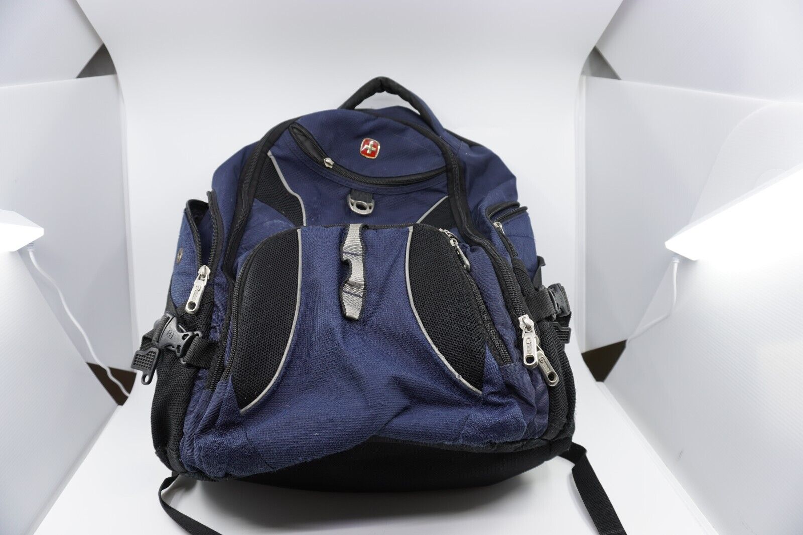 SWISSGEAR Travel Gear 1900 ScanSmart TSA Laptop Backpack - Blue 17 In. Bag