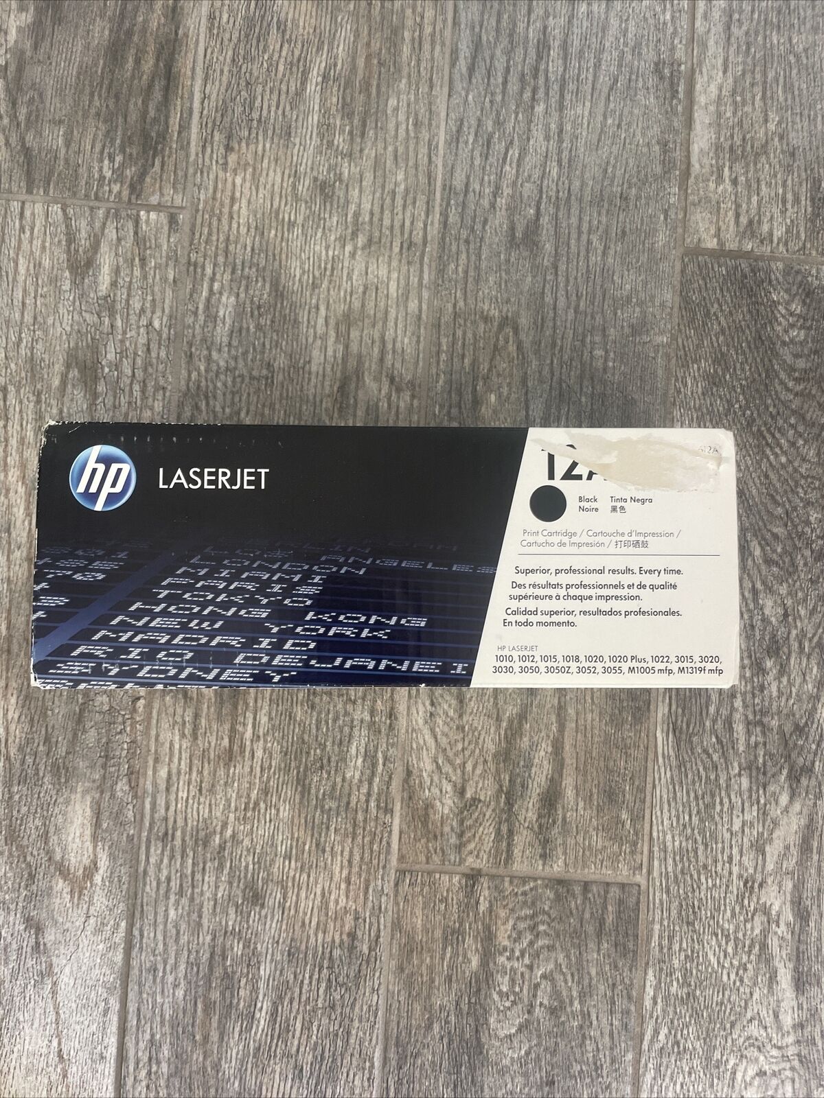 NEW OEM Genuine HP LaserJet 12A Q2612A Black Toner Print Cartridge - Sealed