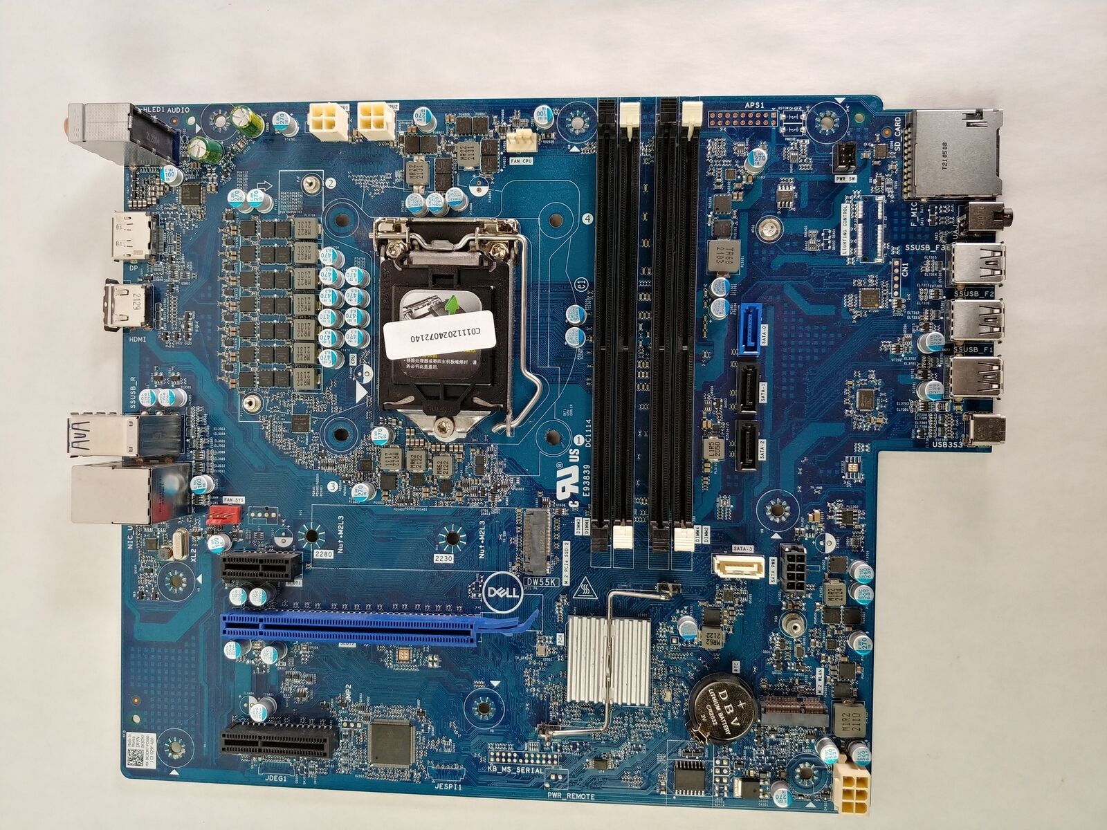 Dell XPS 8940 Intel LGA 1200 DDR4 Desktop Motherboard K3CM7