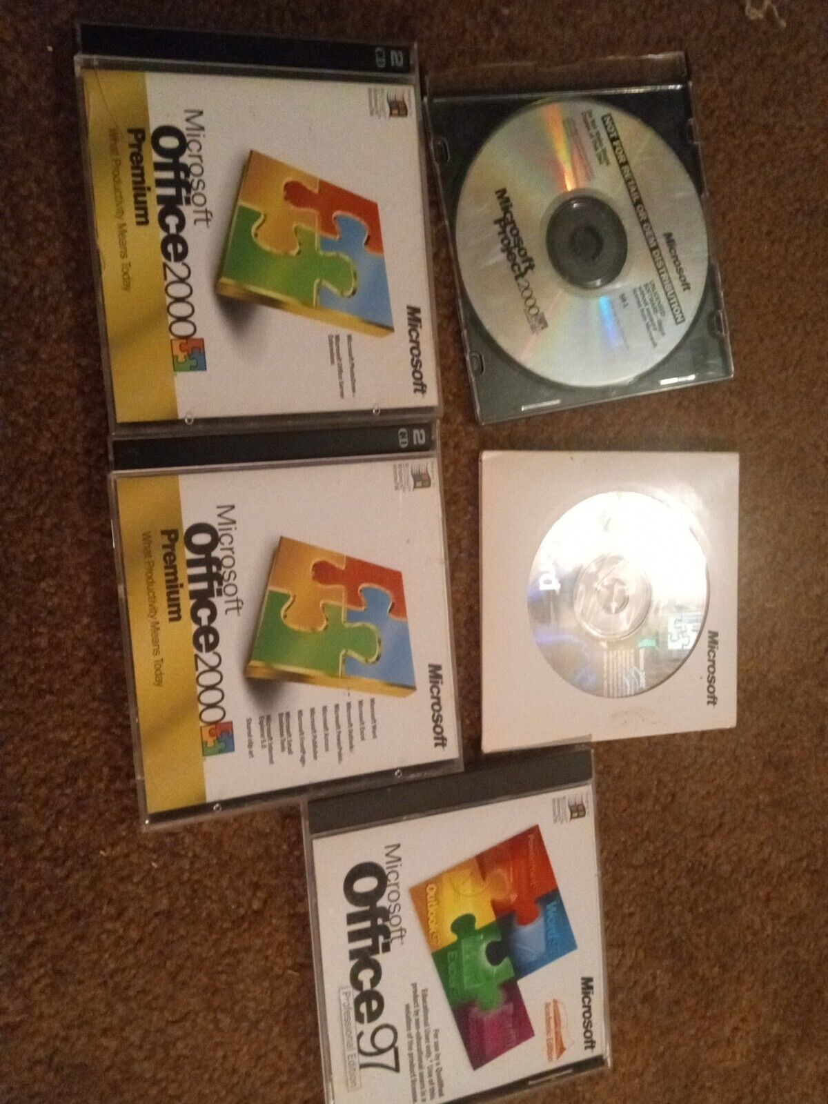 Microsoft Office 2000 Premium/Project 2000/Word/Office97 A