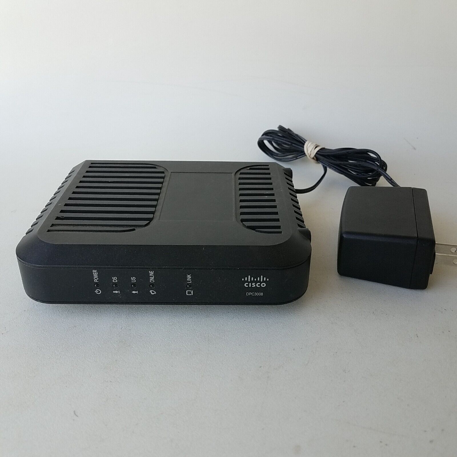 Cisco Model DPC3008 DOCSIS 3.0 Cable Modem With Power Supply