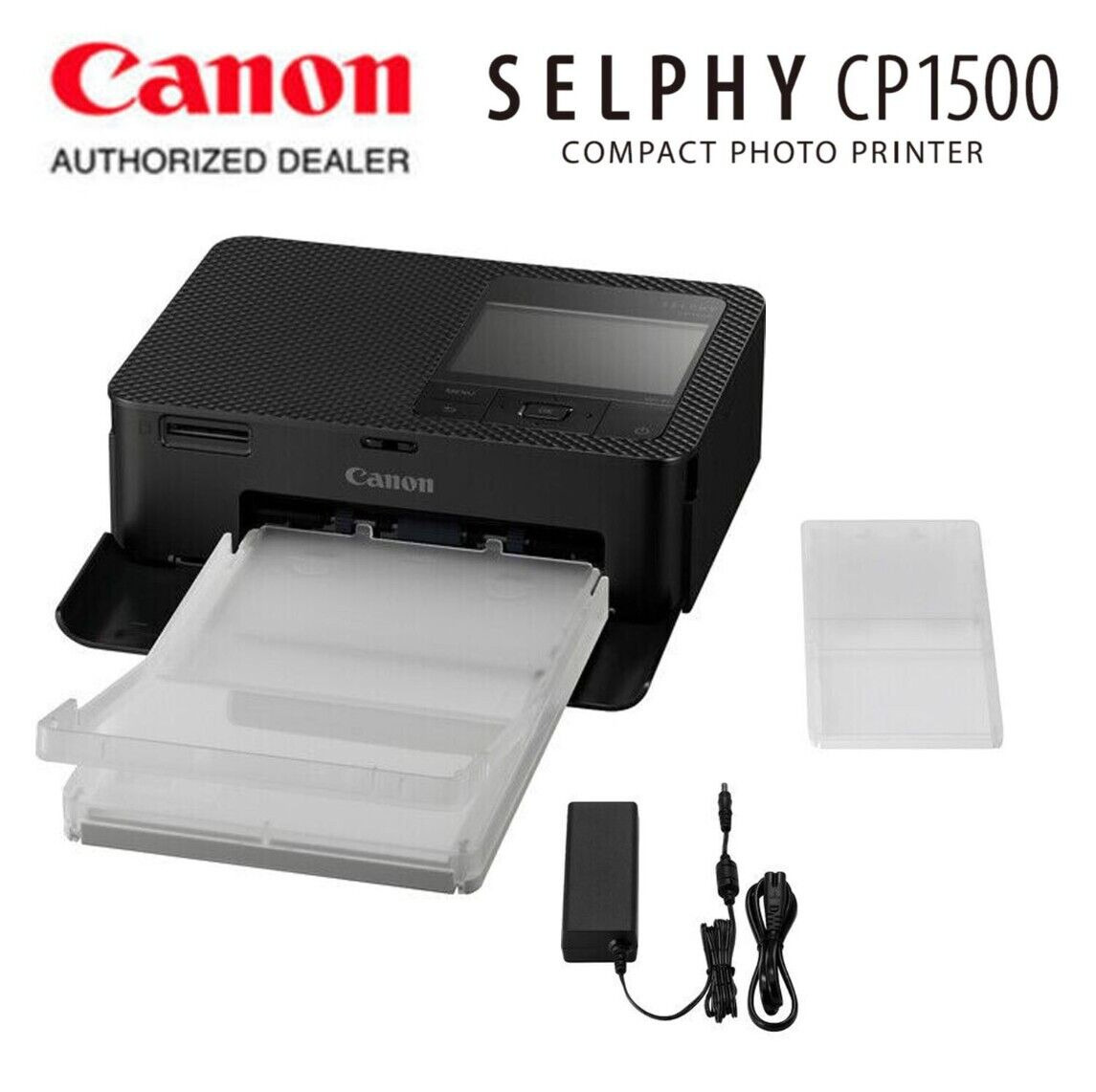 NEW Canon SELPHY CP1500 Wireless Compact Photo Printer (Black)