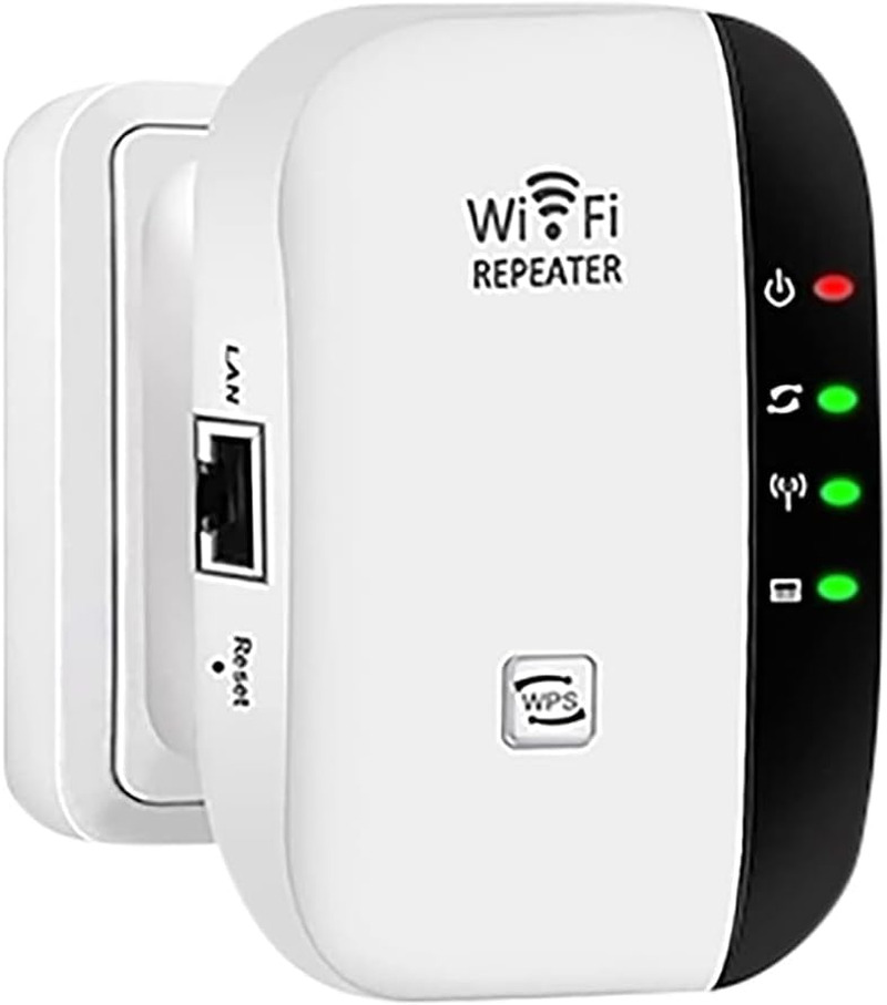Wifi Range Extender, Wifi Signal Booster up to 300Mbps, 2.4G High Speed Wireless