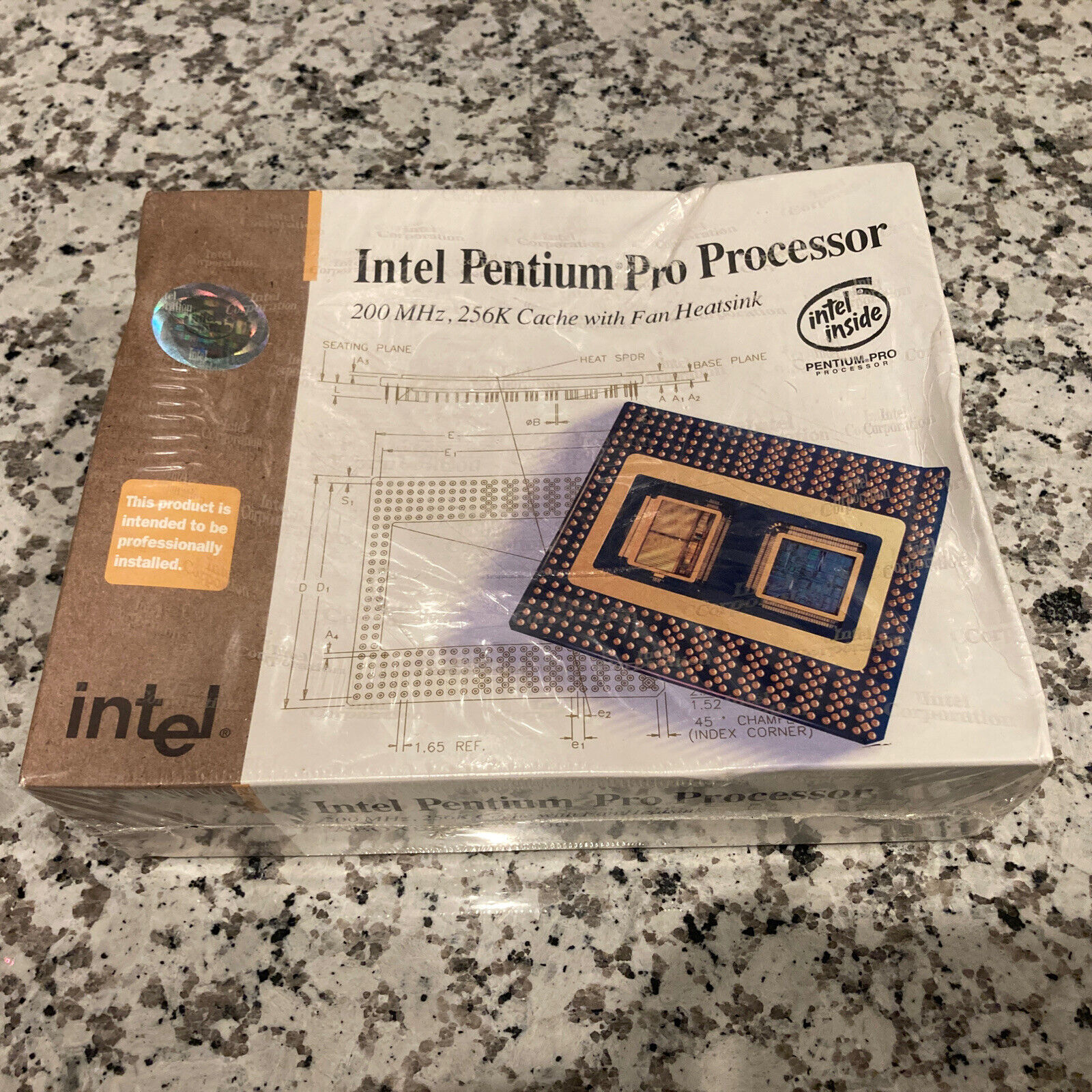 Intel Pentium Pro 200 MHz Processor - Retail Boxed ABOXBP80521-200 SL23M