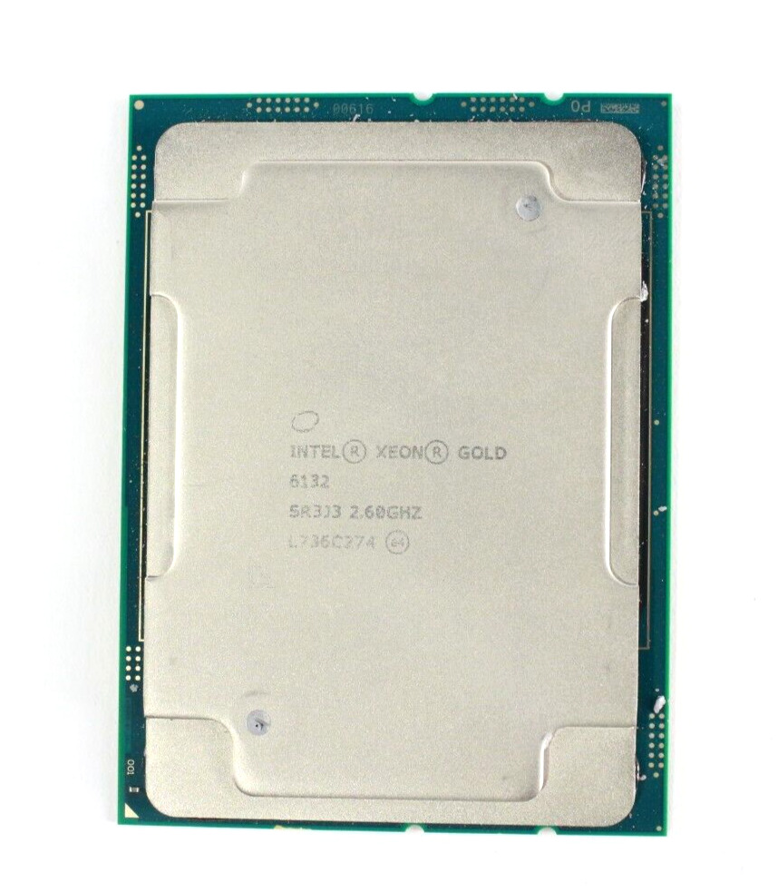 Pair of Intel Xeon Gold 6132 14-Core Server CPU @ 2.60GHz LGA3647 SR3J3 (CI)