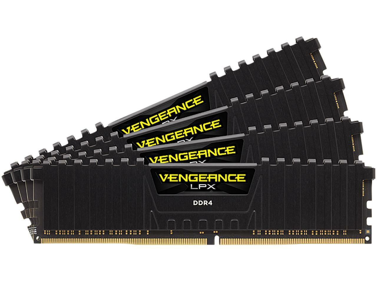 CORSAIR Vengeance LPX 128GB (4 x 32GB) 288-Pin PC RAM DDR4 3200 (PC4 25600) Inte