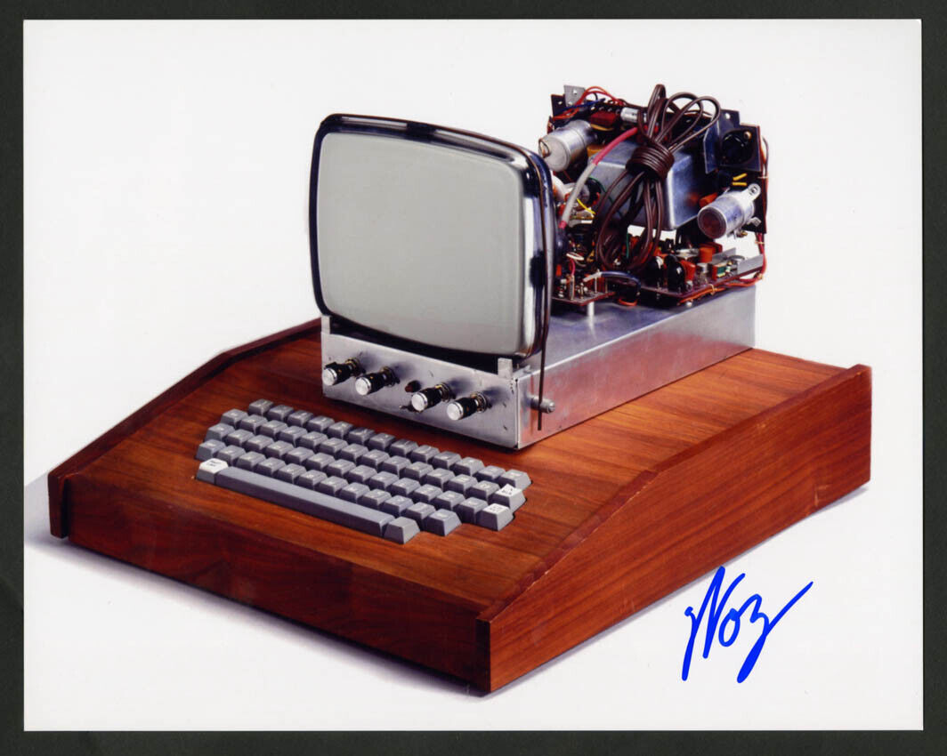 Steve Woz Wozniak SIGNED 8x10 PHOTO Co-Founder APPLE II COMPUTER AUTOGRAPHED