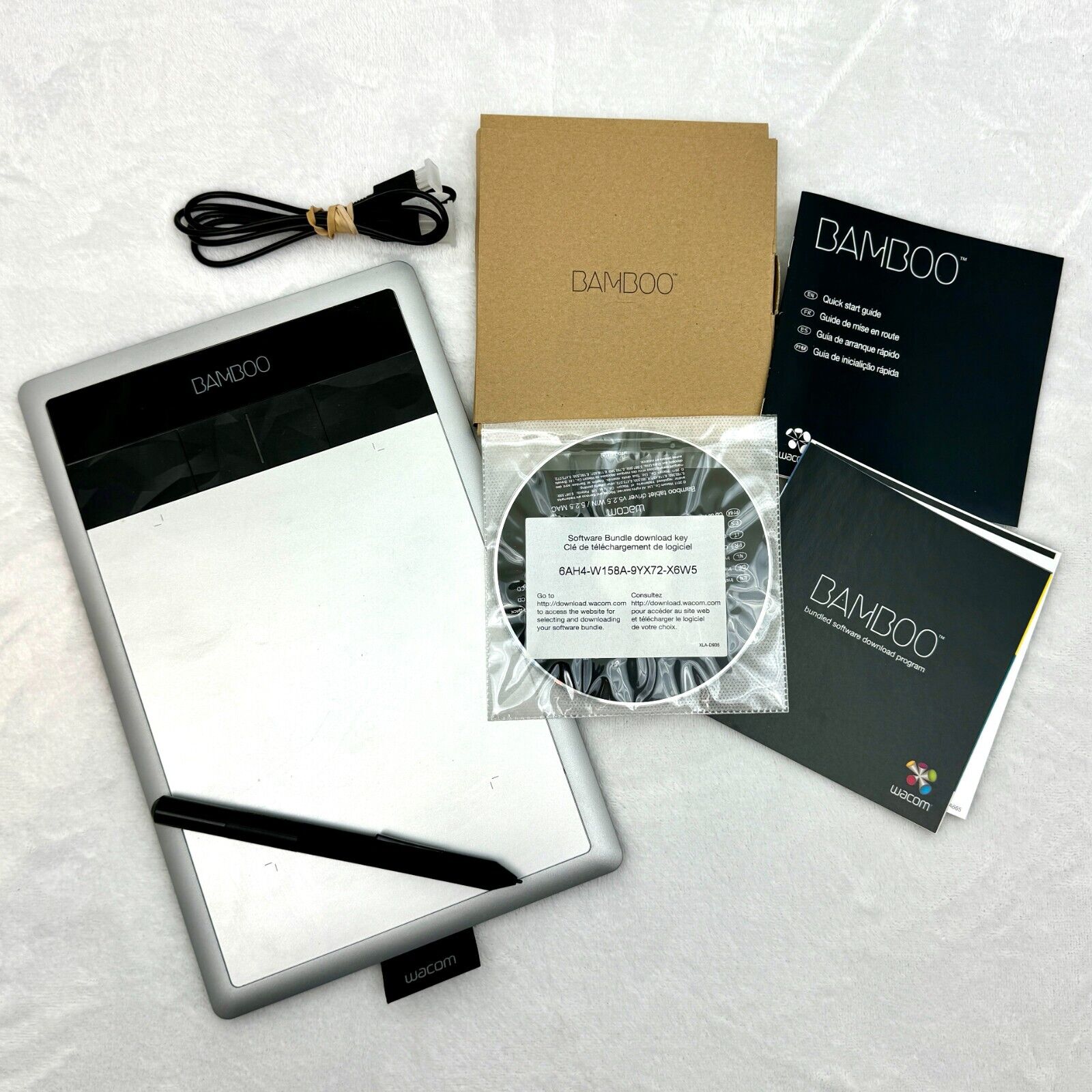 Wacom Bamboo Capture Pen and Touch Tablet CTH470 Complete