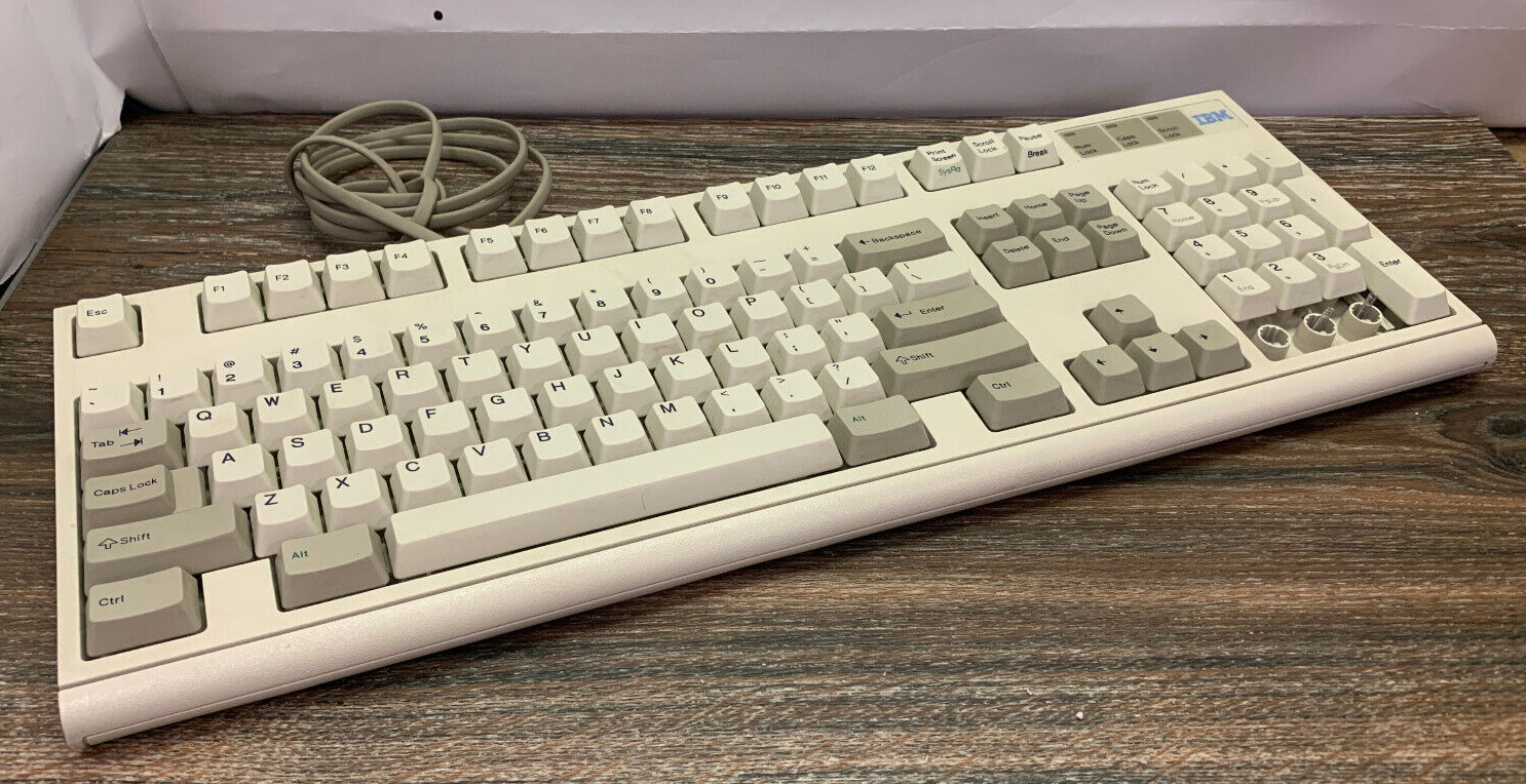 Vintage Genuine IBM Model M2 L1 1395300 Dec. 1992 Clicky Keyboard *AS-IS/READ*
