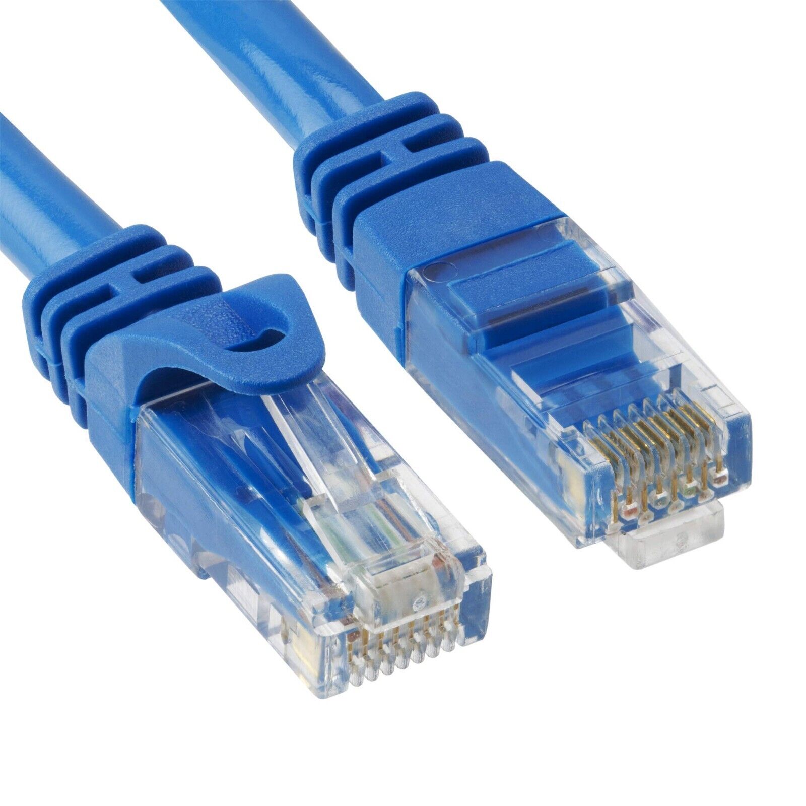 New Customizable Ethernet Cables. Blue. Size can very from 10ft to 200ft