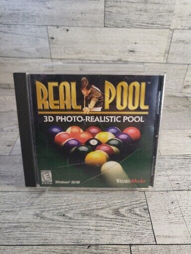 Real Pool Vintage PC Game for Win 95/98 c.1998 from WizardWorks