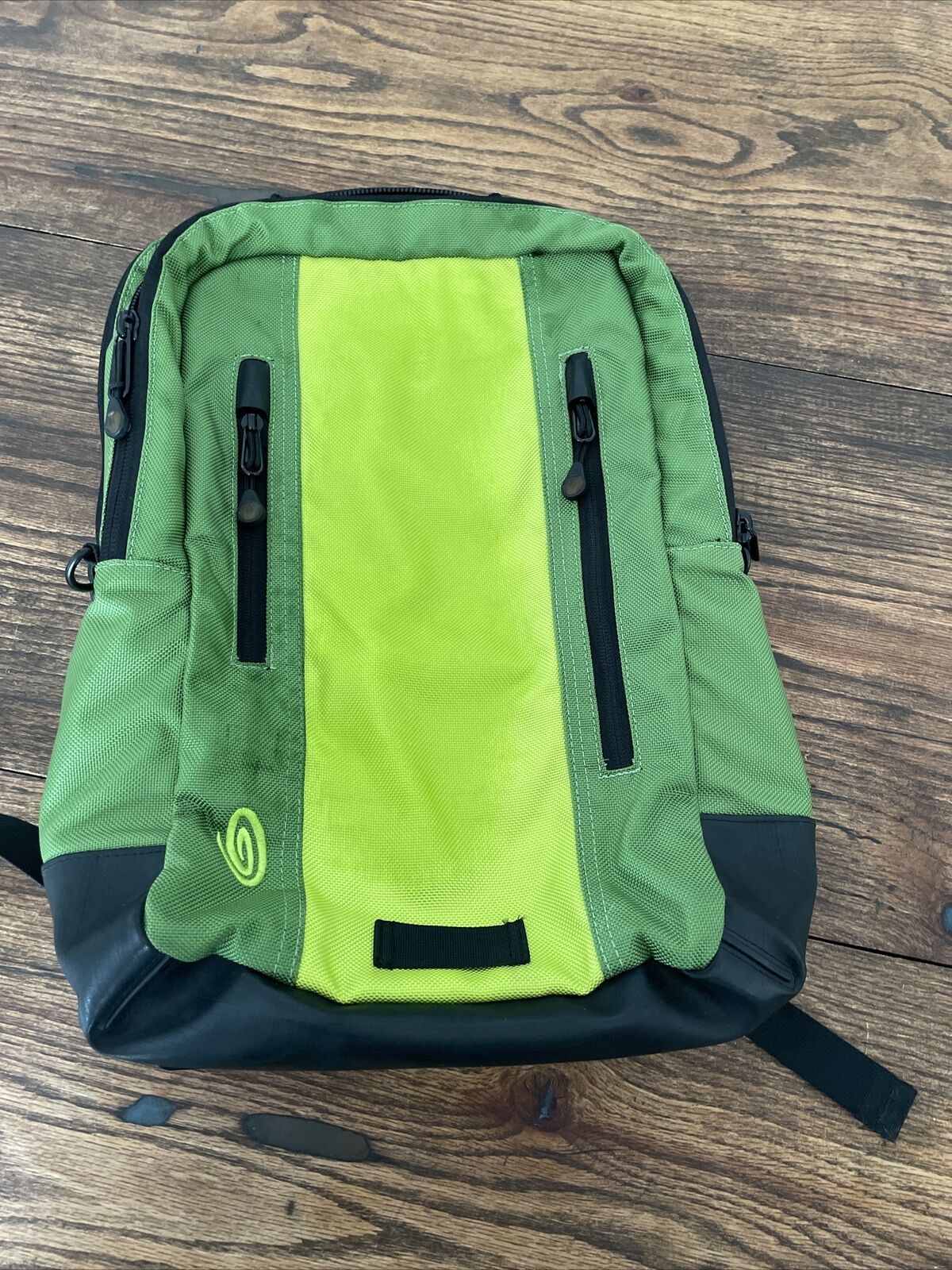 Timbuk2 Rumor  Backpack Daypack Bag Padded Laptop Compartment Green Yellow