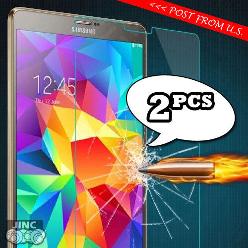 2 X Tempered Glass Screen Protector for Samsung Galaxy Tab E 8.0 SM-T377t T377P