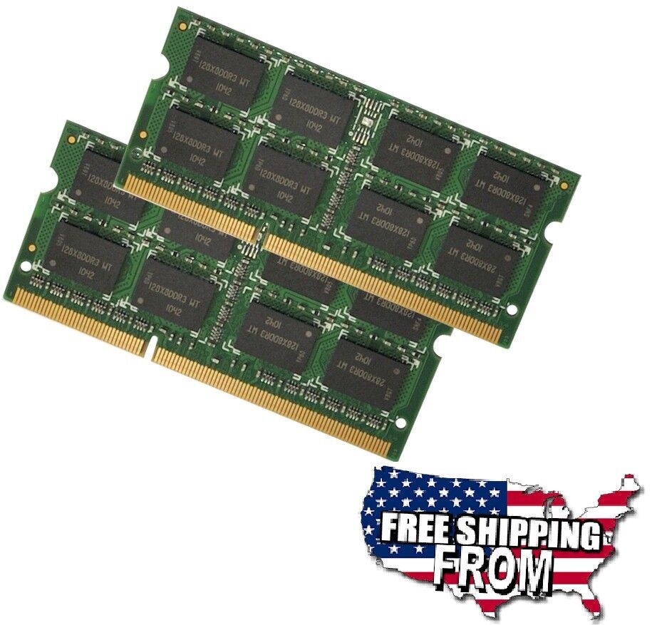 8GB 2x 4GB DDR3 PC3-10600 SODIMM 1333 MHz Laptop Notebook RAM Memory Dell IBM HP