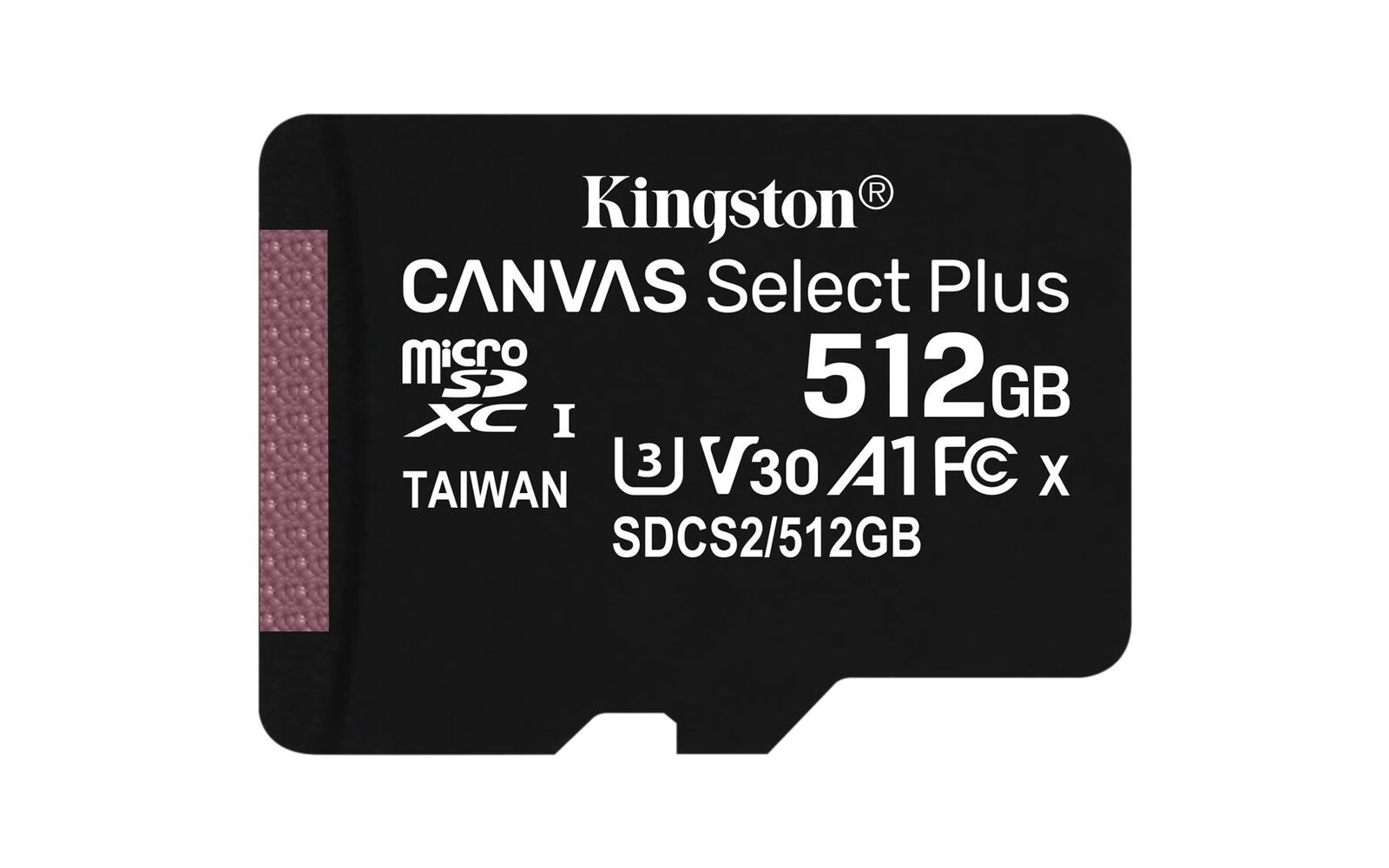 Kingston Technology Canvas Select Plus 512 GB SDXC UHS-I Class 10 (SDCS2/512GB)