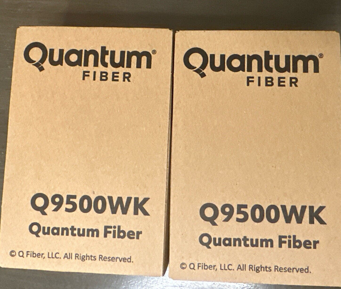 Steal Two Brand New Quantum Fiber Q9500WK TRI-BAND WiFi 6 Extender Beacon