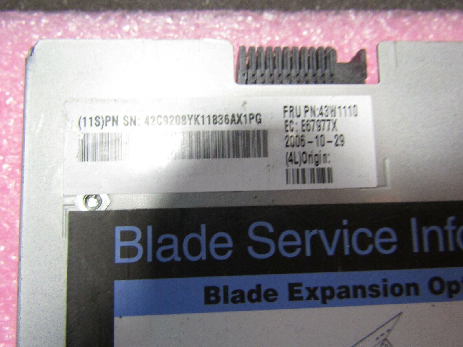 43W1110 8853-AC1 IBM HS21 Blade System Board A